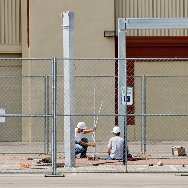 how long can i lease the temporary fence for my construction site or event in South Heidelberg